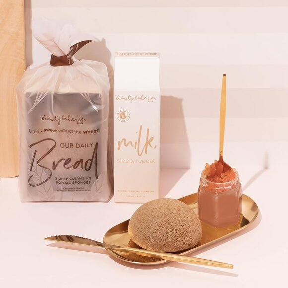 Beauty Bakerie Our Daily Bread Konjac Deep Cleansing Facial Sponges, Set of 3 - Picture 4 of 8